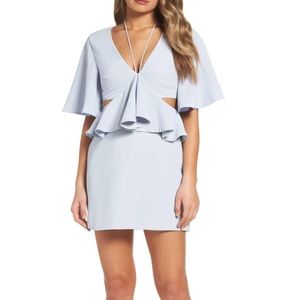 Make an offer💙👗Blue C/meo Lose Control Minidress